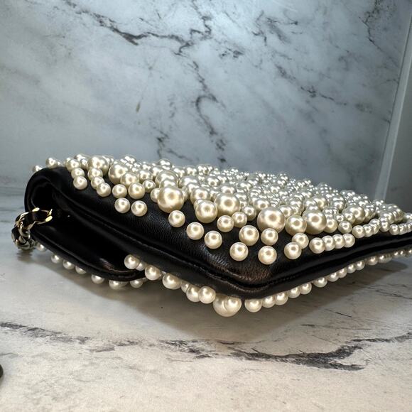 Chanel Pearl Flap Bag Paris-Dubai Pearly 15C WOC Wallet On Chain Crossbody CC - Picture 13 of 14